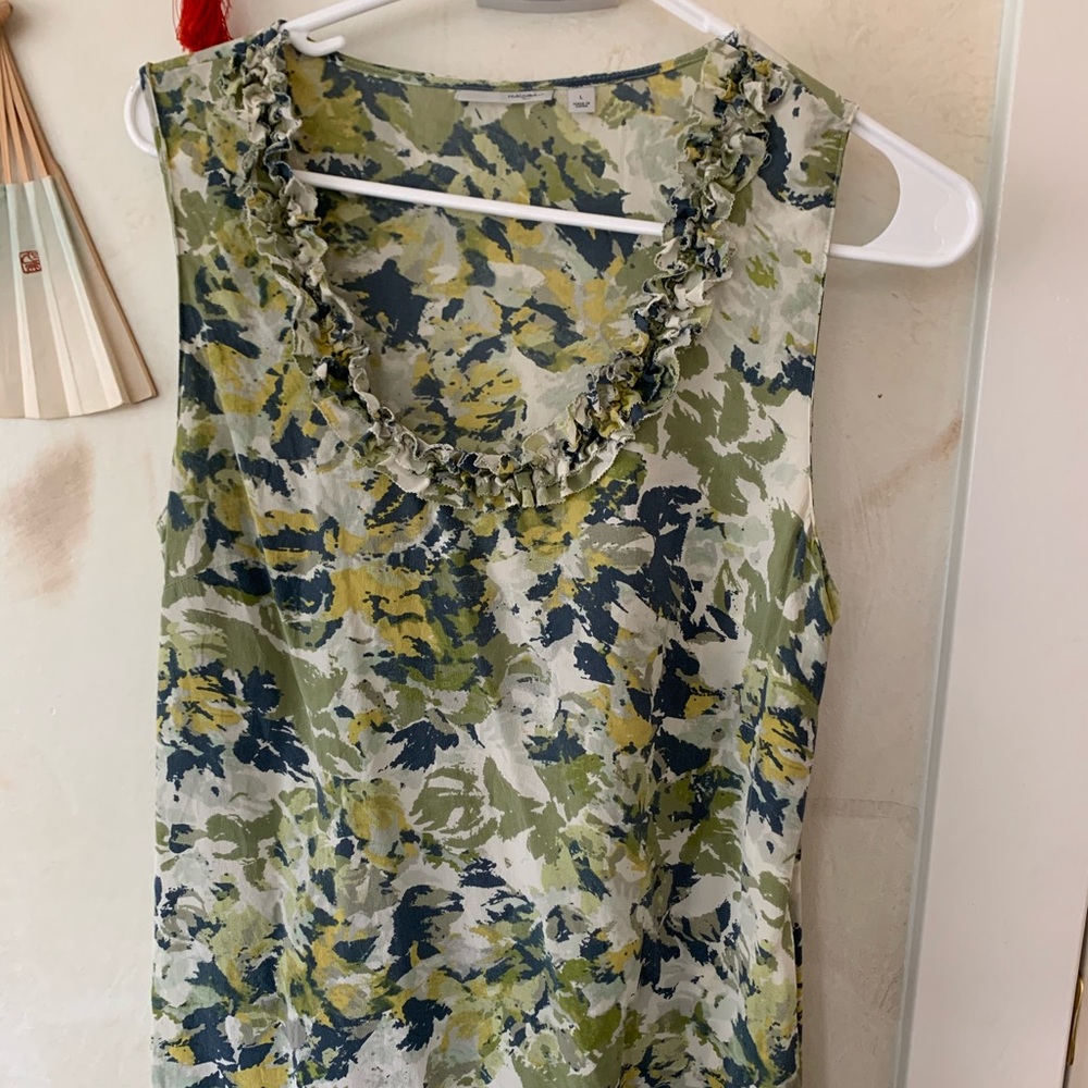 Halogen silk top